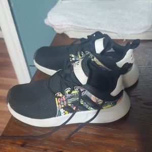 Girls colorful Adidas size 11k